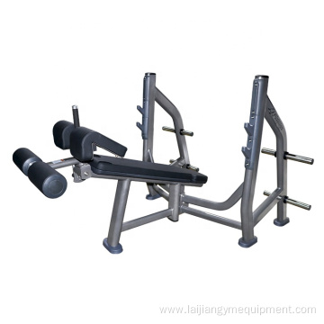 gym equipment adjustable decline bench press machine